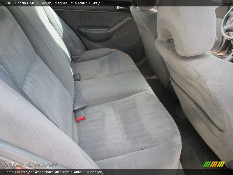 Magnesium Metallic / Gray 2005 Honda Civic LX Sedan