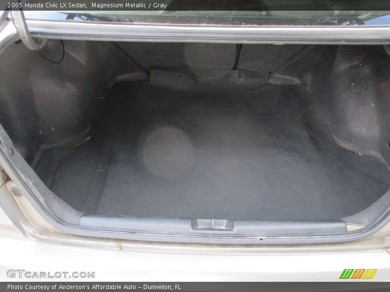 Magnesium Metallic / Gray 2005 Honda Civic LX Sedan