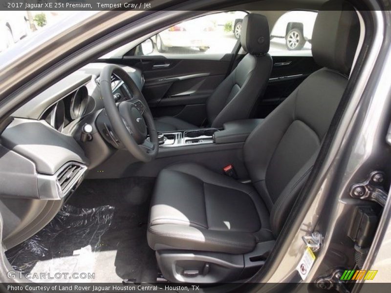 Tempest Gray / Jet 2017 Jaguar XE 25t Premium