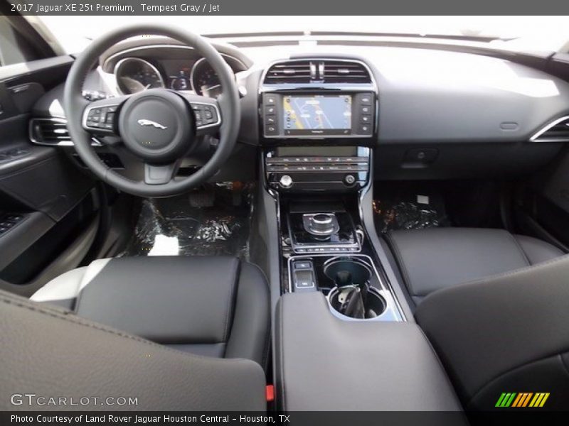 Tempest Gray / Jet 2017 Jaguar XE 25t Premium