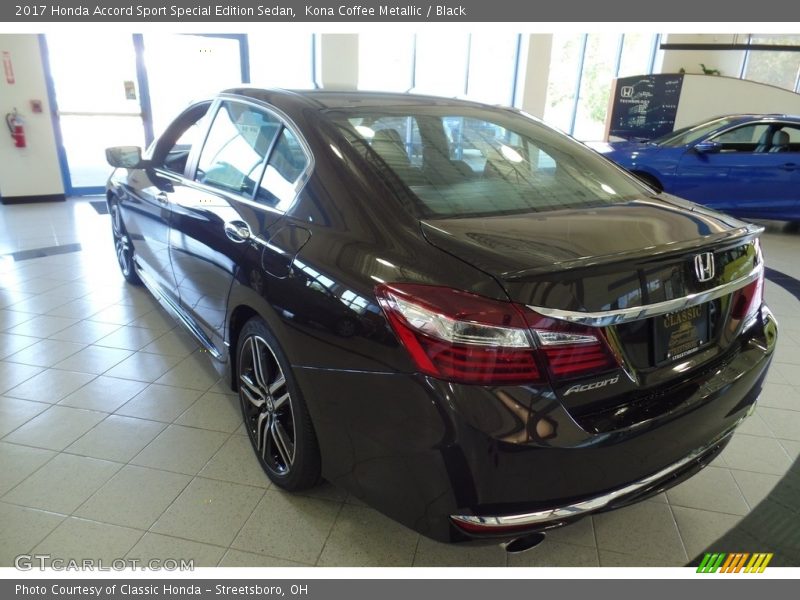 Kona Coffee Metallic / Black 2017 Honda Accord Sport Special Edition Sedan