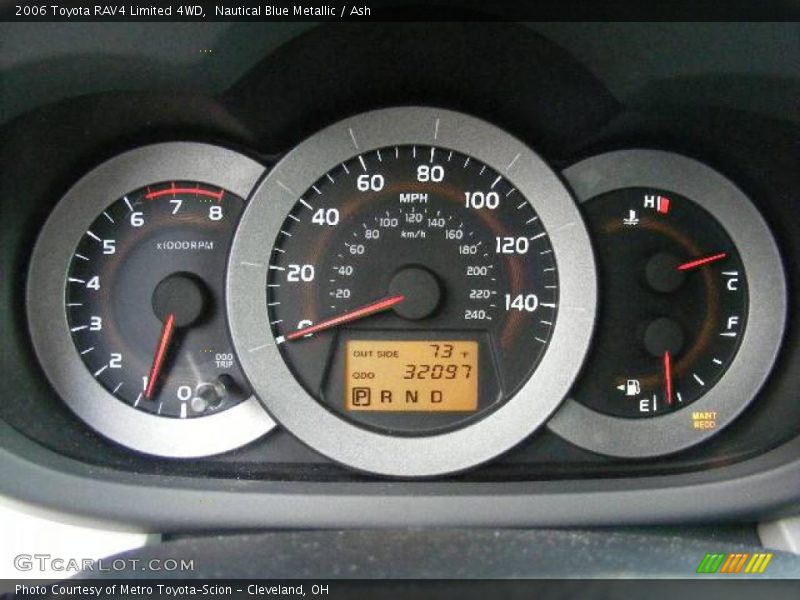 Nautical Blue Metallic / Ash 2006 Toyota RAV4 Limited 4WD