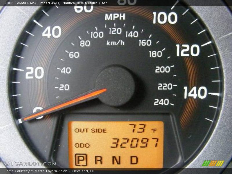 Nautical Blue Metallic / Ash 2006 Toyota RAV4 Limited 4WD