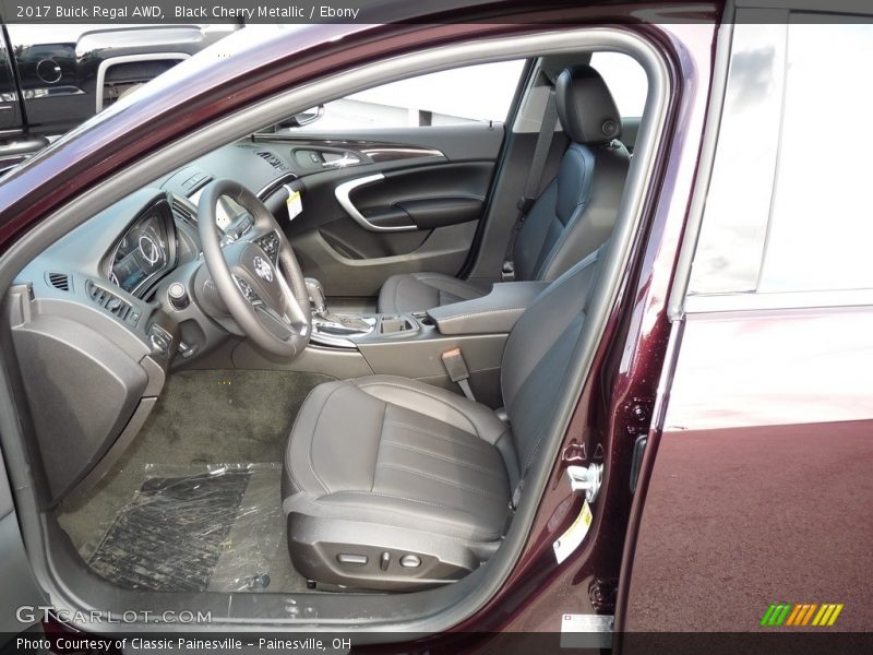  2017 Regal AWD Ebony Interior