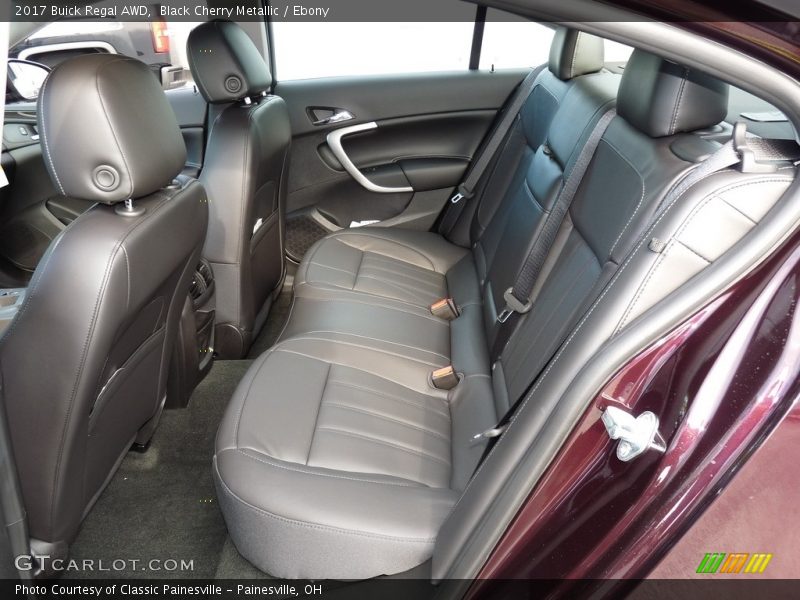 Rear Seat of 2017 Regal AWD