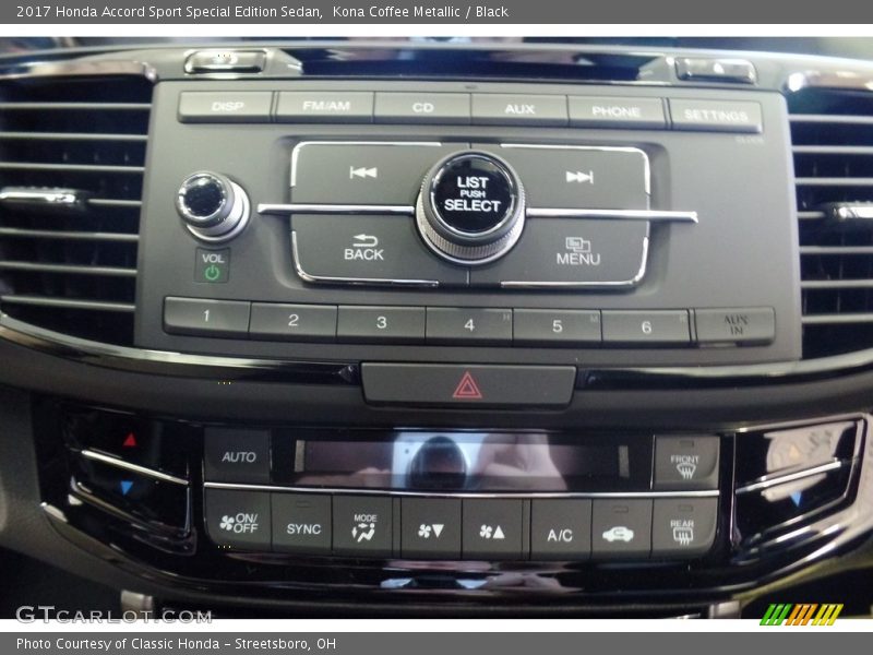 Kona Coffee Metallic / Black 2017 Honda Accord Sport Special Edition Sedan