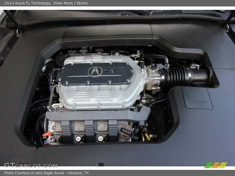 Silver Moon / Ebony 2014 Acura TL Technology