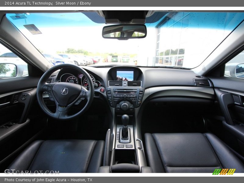 Silver Moon / Ebony 2014 Acura TL Technology