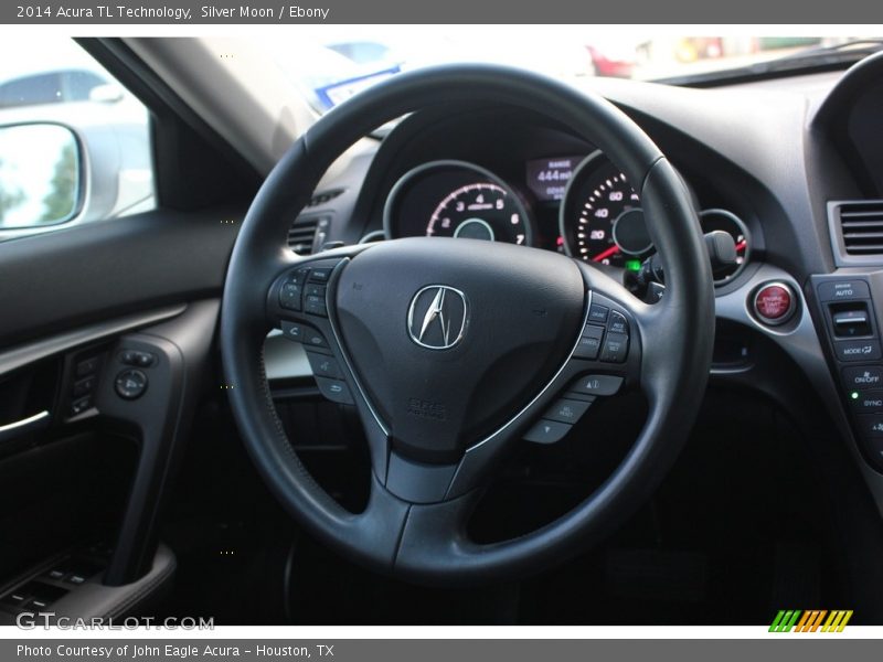 Silver Moon / Ebony 2014 Acura TL Technology