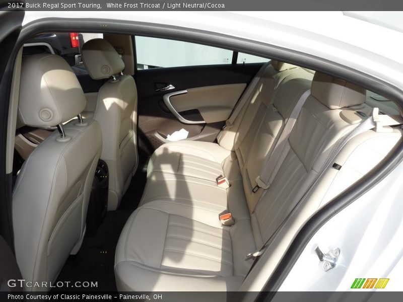 Rear Seat of 2017 Regal Sport Touring