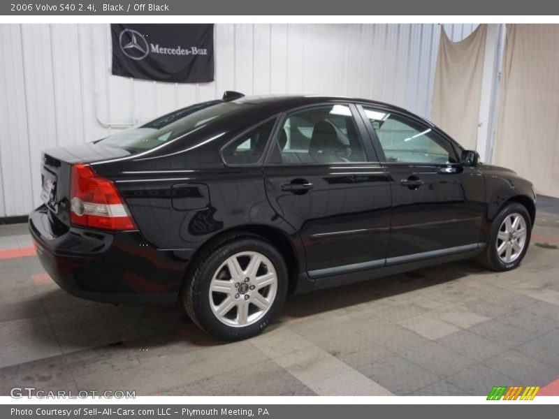 Black / Off Black 2006 Volvo S40 2.4i