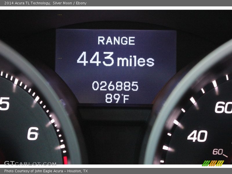 Silver Moon / Ebony 2014 Acura TL Technology