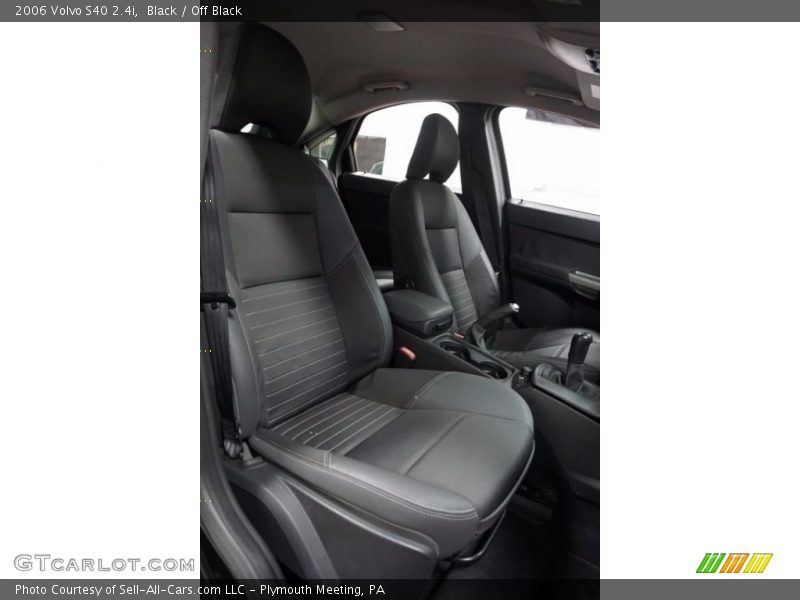 Black / Off Black 2006 Volvo S40 2.4i