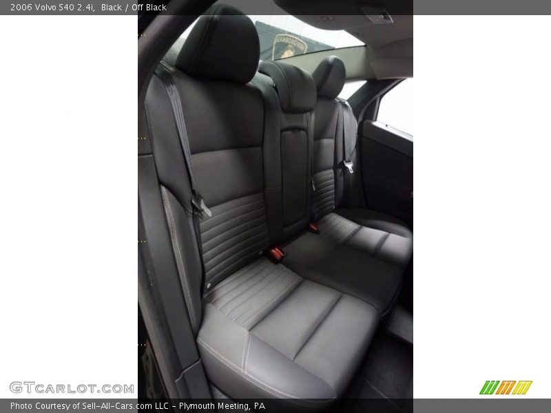 Black / Off Black 2006 Volvo S40 2.4i