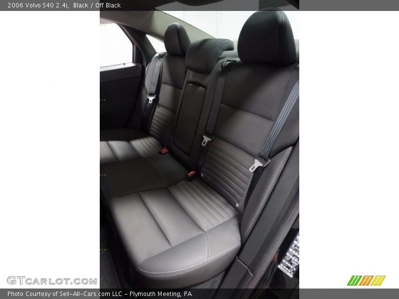 Black / Off Black 2006 Volvo S40 2.4i