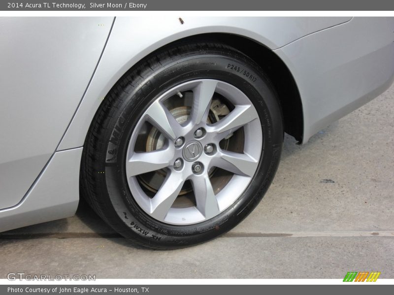 Silver Moon / Ebony 2014 Acura TL Technology