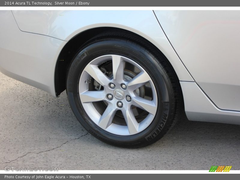 Silver Moon / Ebony 2014 Acura TL Technology