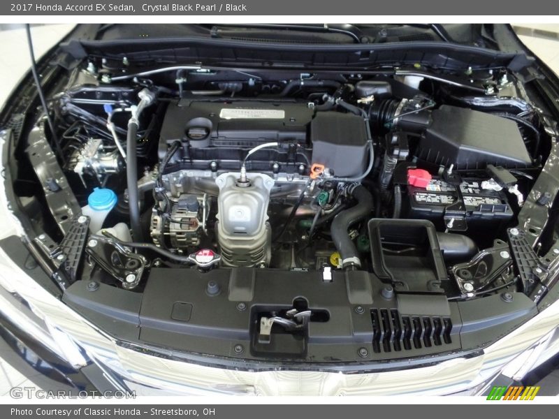  2017 Accord EX Sedan Engine - 2.4 Liter DI DOHC 16-Valve i-VTEC 4 Cylinder