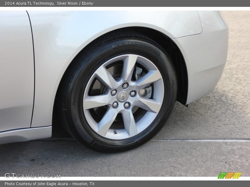 Silver Moon / Ebony 2014 Acura TL Technology