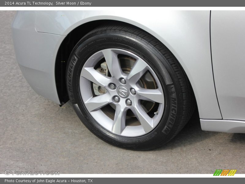 Silver Moon / Ebony 2014 Acura TL Technology