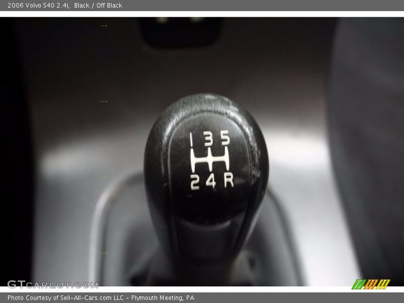 Black / Off Black 2006 Volvo S40 2.4i