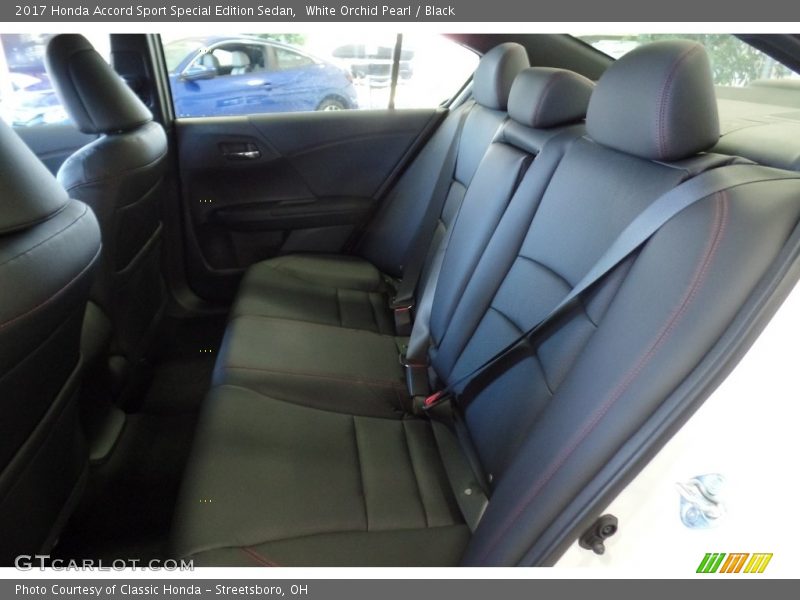 Rear Seat of 2017 Accord Sport Special Edition Sedan