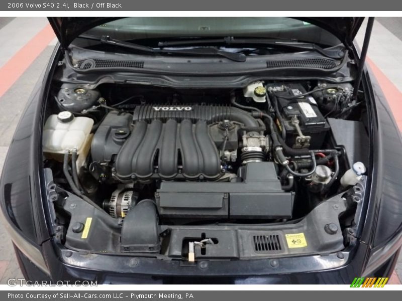 Black / Off Black 2006 Volvo S40 2.4i