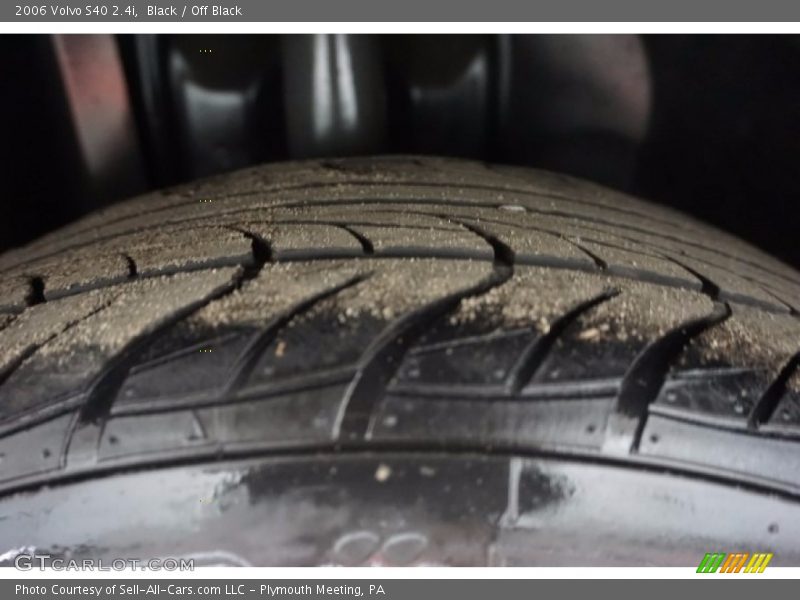 Black / Off Black 2006 Volvo S40 2.4i