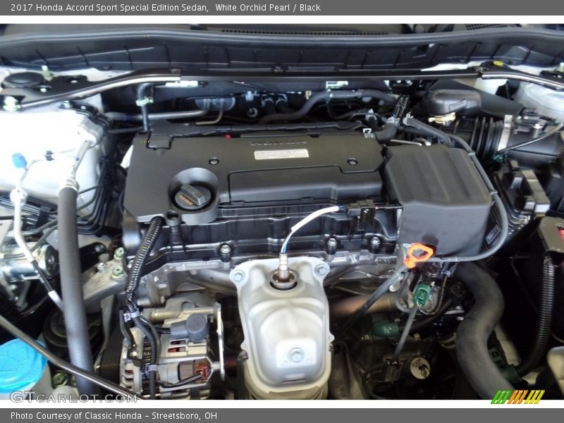  2017 Accord Sport Special Edition Sedan Engine - 2.4 Liter DI DOHC 16-Valve i-VTEC 4 Cylinder