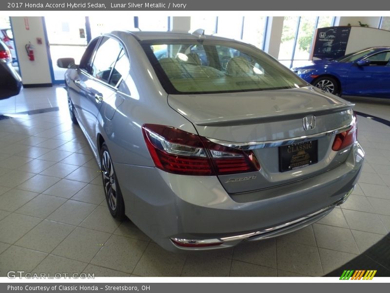 Lunar Silver Metallic / Ivory 2017 Honda Accord Hybrid Sedan