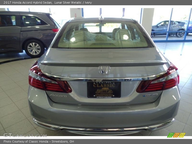 Lunar Silver Metallic / Ivory 2017 Honda Accord Hybrid Sedan