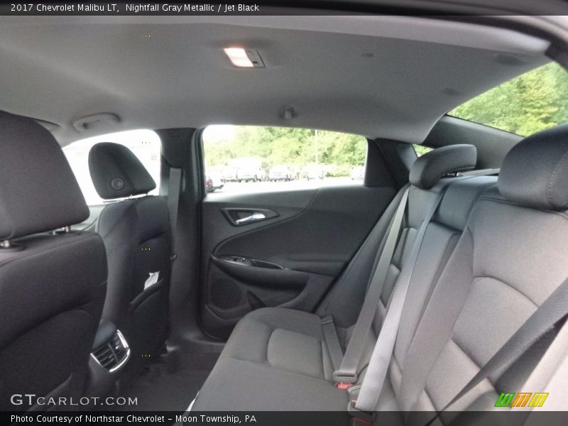 Nightfall Gray Metallic / Jet Black 2017 Chevrolet Malibu LT