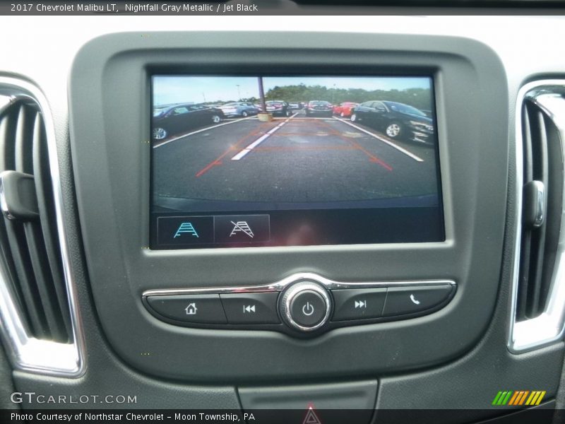 Nightfall Gray Metallic / Jet Black 2017 Chevrolet Malibu LT