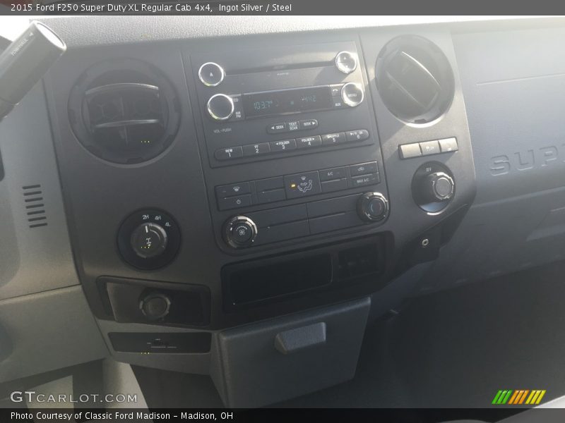 Ingot Silver / Steel 2015 Ford F250 Super Duty XL Regular Cab 4x4