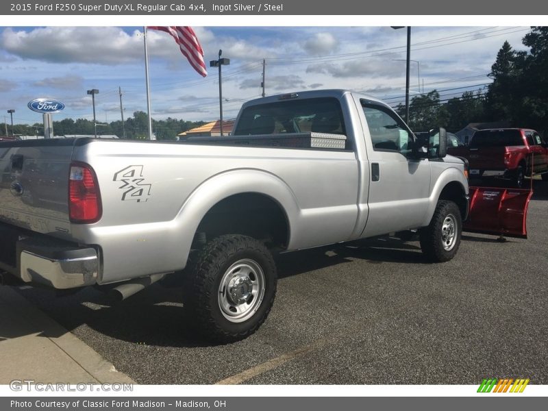 Ingot Silver / Steel 2015 Ford F250 Super Duty XL Regular Cab 4x4