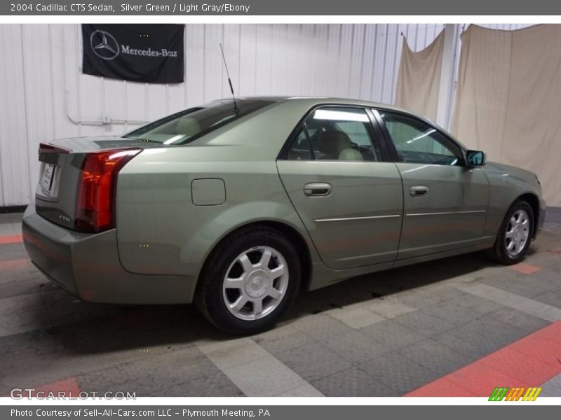 Silver Green / Light Gray/Ebony 2004 Cadillac CTS Sedan