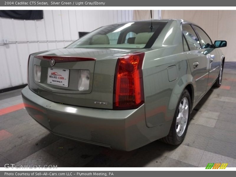 Silver Green / Light Gray/Ebony 2004 Cadillac CTS Sedan