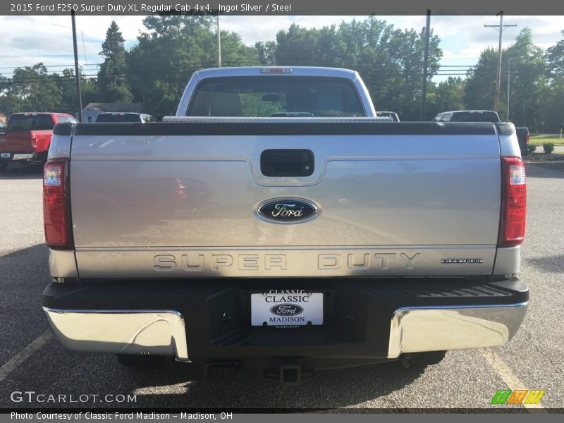Ingot Silver / Steel 2015 Ford F250 Super Duty XL Regular Cab 4x4