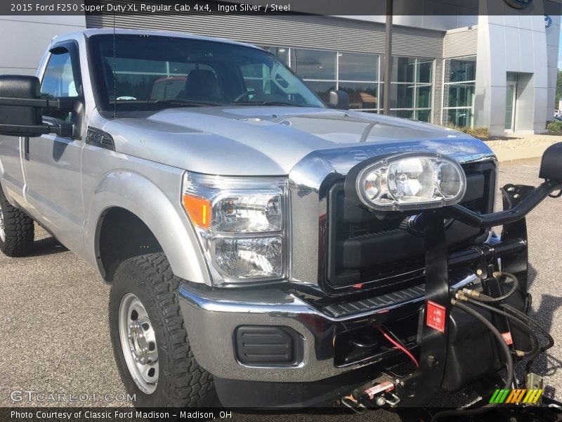 Ingot Silver / Steel 2015 Ford F250 Super Duty XL Regular Cab 4x4