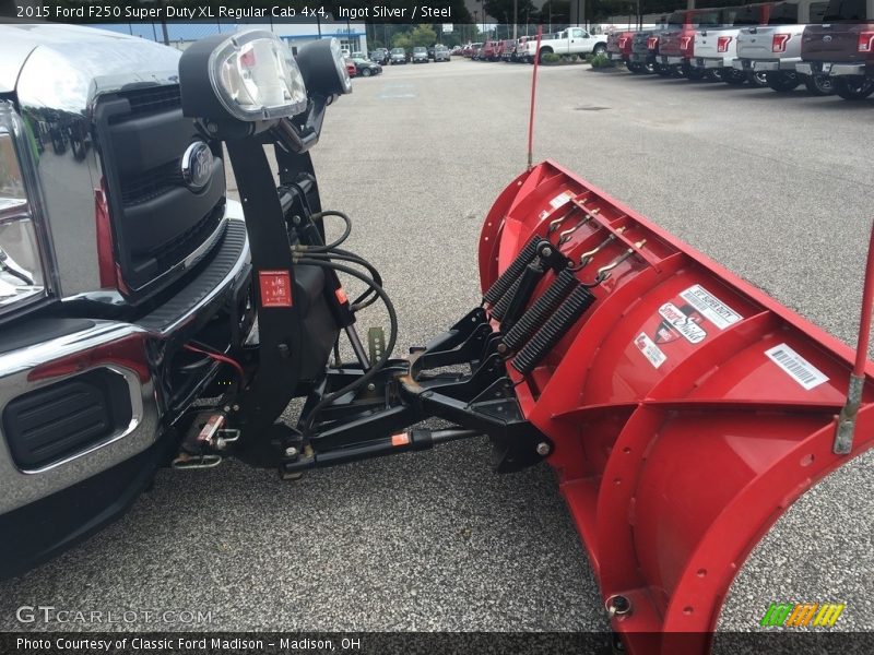 Ingot Silver / Steel 2015 Ford F250 Super Duty XL Regular Cab 4x4
