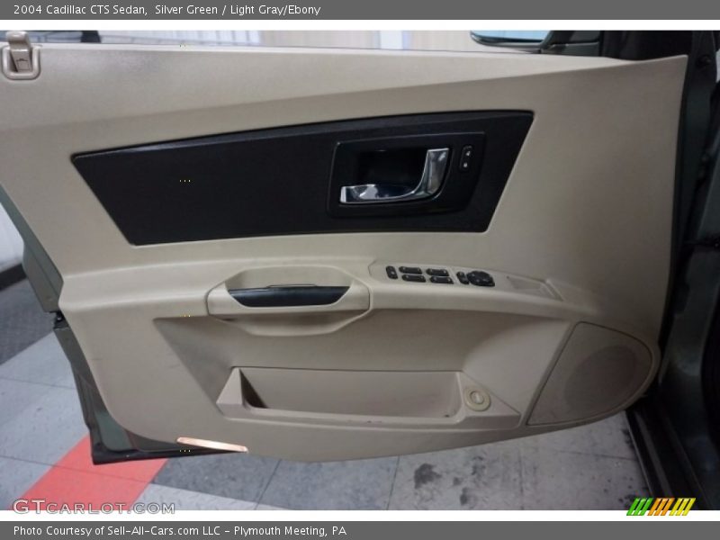 Silver Green / Light Gray/Ebony 2004 Cadillac CTS Sedan