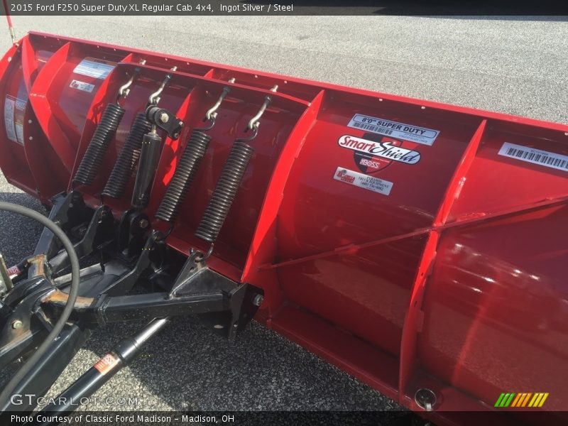 Ingot Silver / Steel 2015 Ford F250 Super Duty XL Regular Cab 4x4