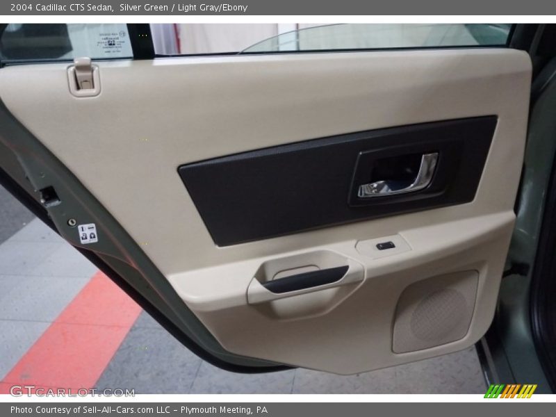 Silver Green / Light Gray/Ebony 2004 Cadillac CTS Sedan