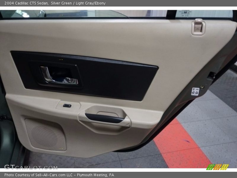 Silver Green / Light Gray/Ebony 2004 Cadillac CTS Sedan