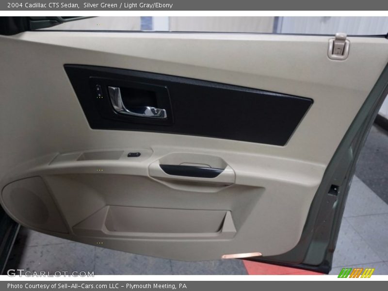 Silver Green / Light Gray/Ebony 2004 Cadillac CTS Sedan