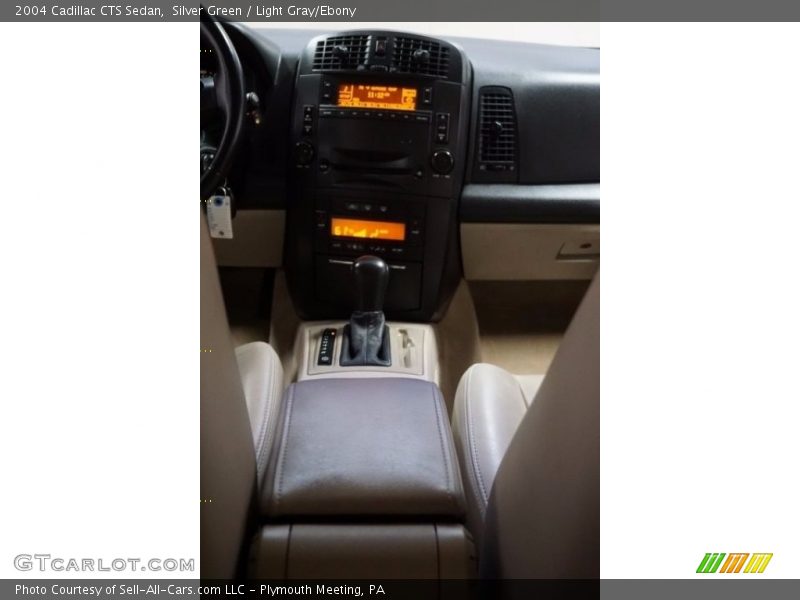 Silver Green / Light Gray/Ebony 2004 Cadillac CTS Sedan