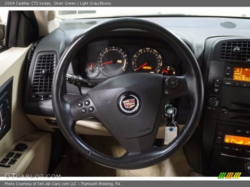 Silver Green / Light Gray/Ebony 2004 Cadillac CTS Sedan