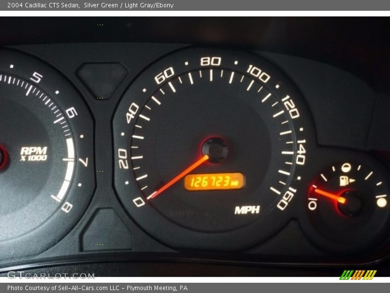 Silver Green / Light Gray/Ebony 2004 Cadillac CTS Sedan