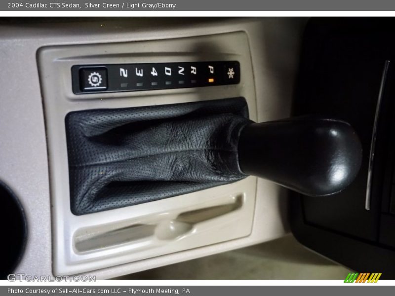 Silver Green / Light Gray/Ebony 2004 Cadillac CTS Sedan