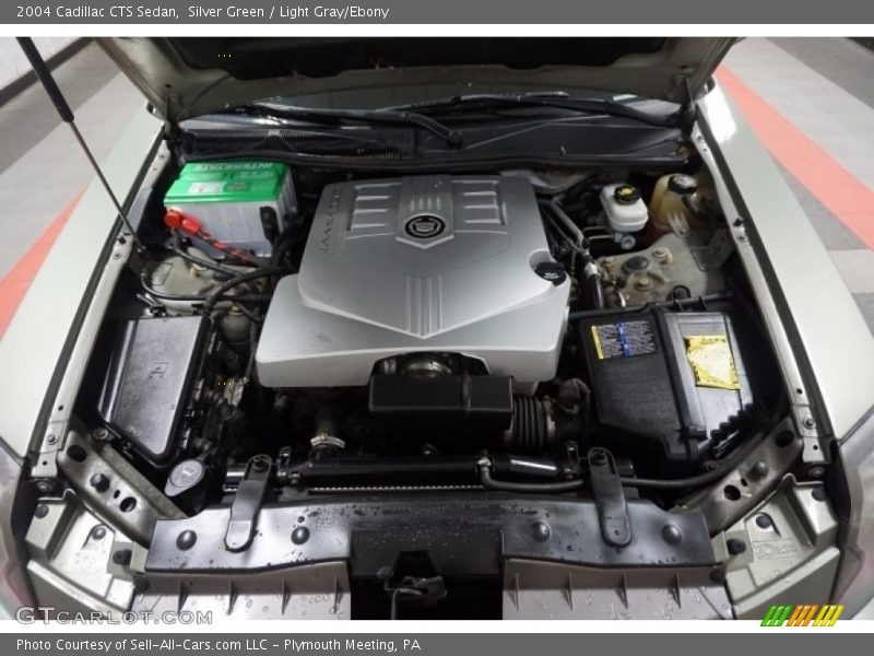 Silver Green / Light Gray/Ebony 2004 Cadillac CTS Sedan